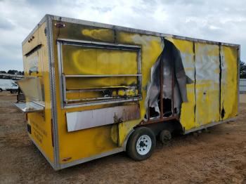  Salvage Quat Trailer