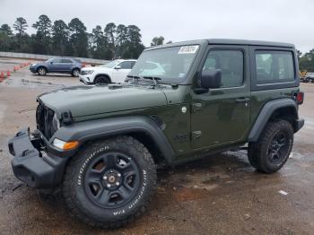  Salvage Jeep Wrangler