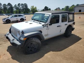  Salvage Jeep Wrangler
