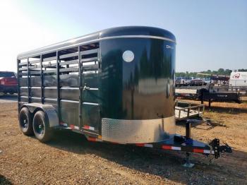  Salvage Delco Horse Trai