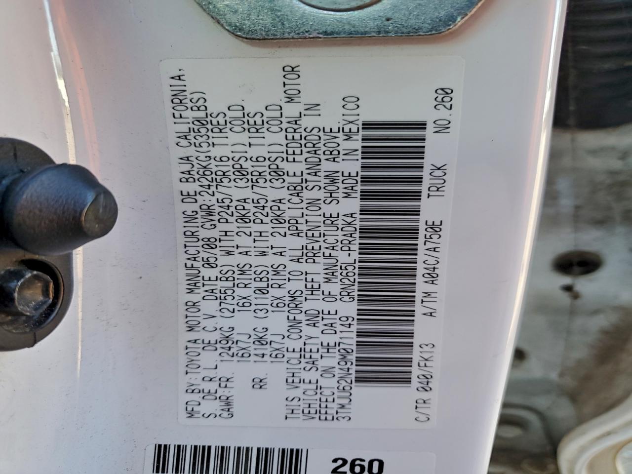 Toyota Tacoma Double Cab Prerunner Image 11