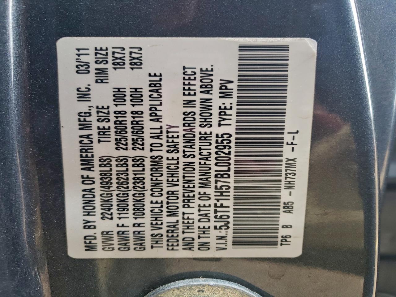 Honda Accord Exl Image 12