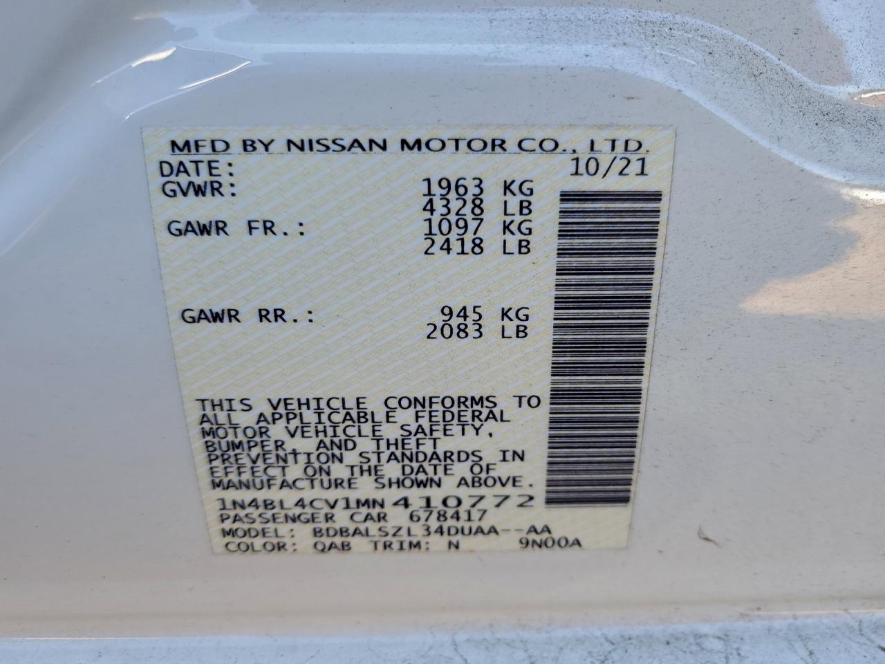 Nissan Altima Sr Image 11