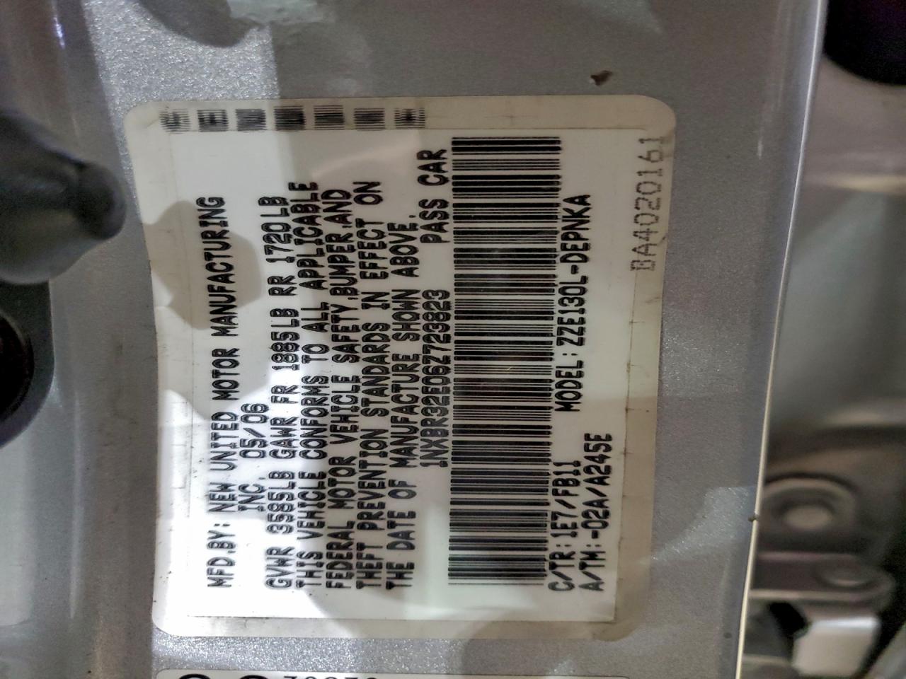 Toyota Corolla Ce Image 6